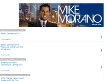 Tablet Screenshot of mikemorano.com